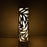 Deep Laser Cut Wooden Side Table Lamp For Bedroom