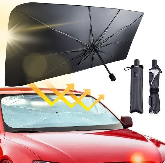 Car Windshield Sun Shade Foldable Umbrella